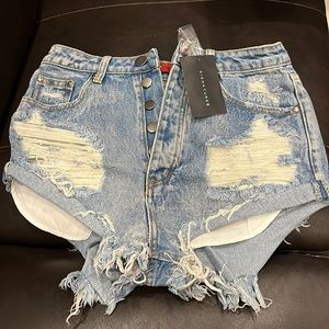 Jean Shorts NWT